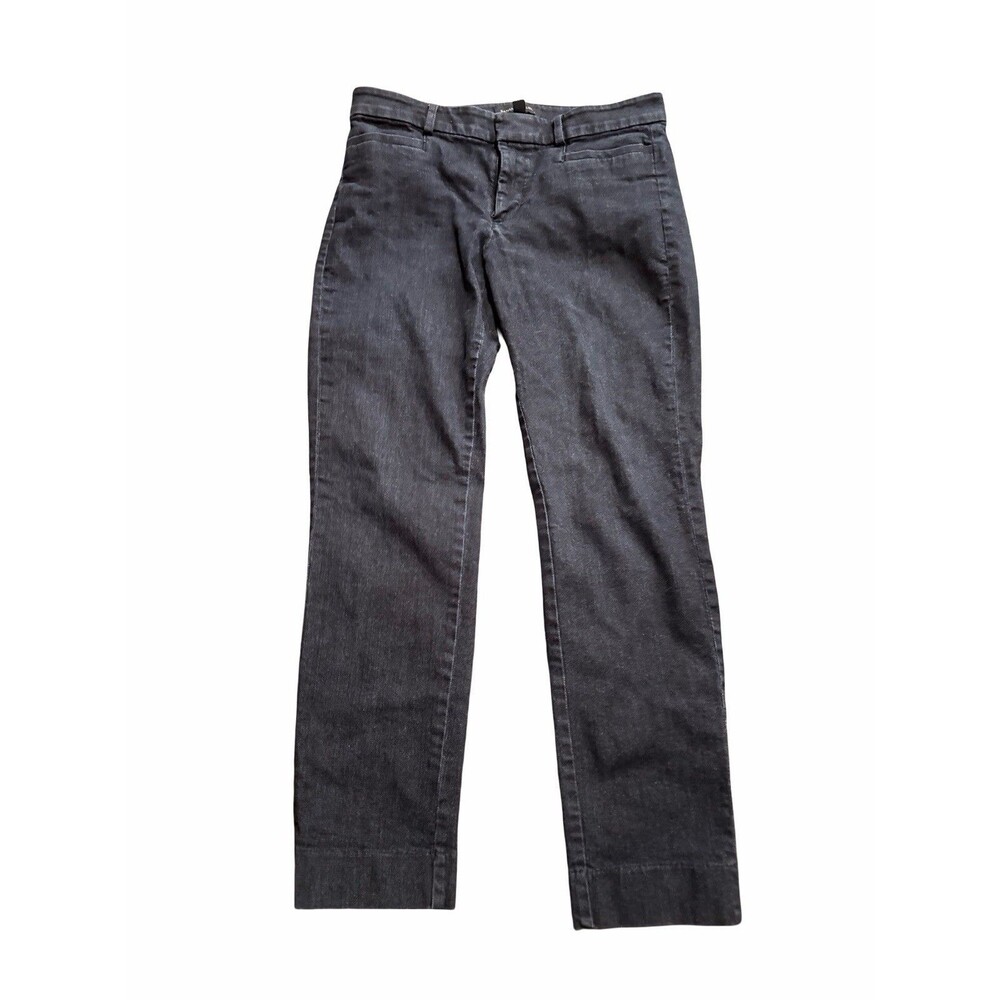 Banana Republic Sloan Women’s Pants Size 4 Navy Blue Slim Ankle Stretch Cotton